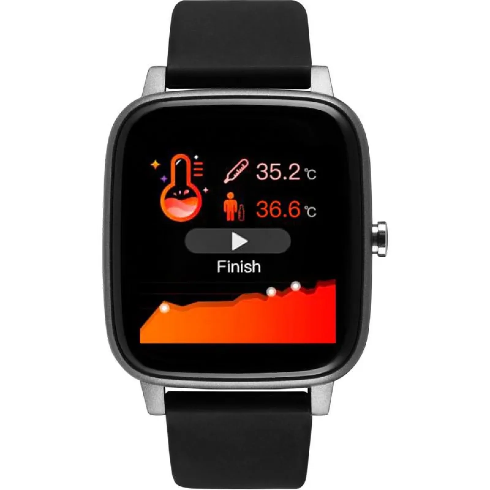 Смарт-часы Smart Watch Gelius Pro (IHEALTH 2020) (IP67) Black UA