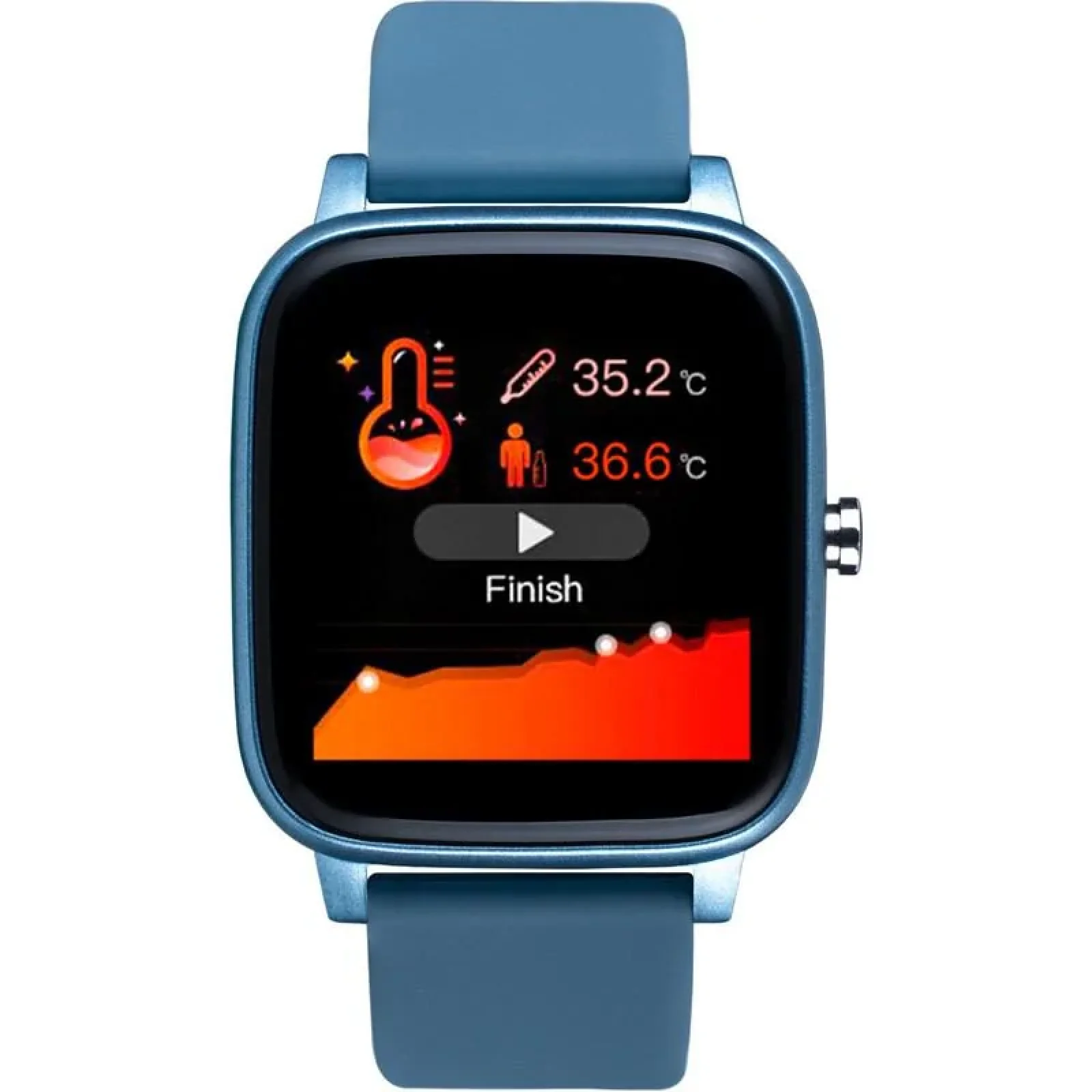 Смарт-часы Smart Watch Gelius Pro (IHEALTH 2020) (IP67) Midnight Blue UA