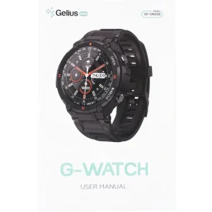 Смарт-часы Smart Watch Gelius Pro GP-SW008 (G-WATCH) Bluetooth Call (IPX7) Black UA
