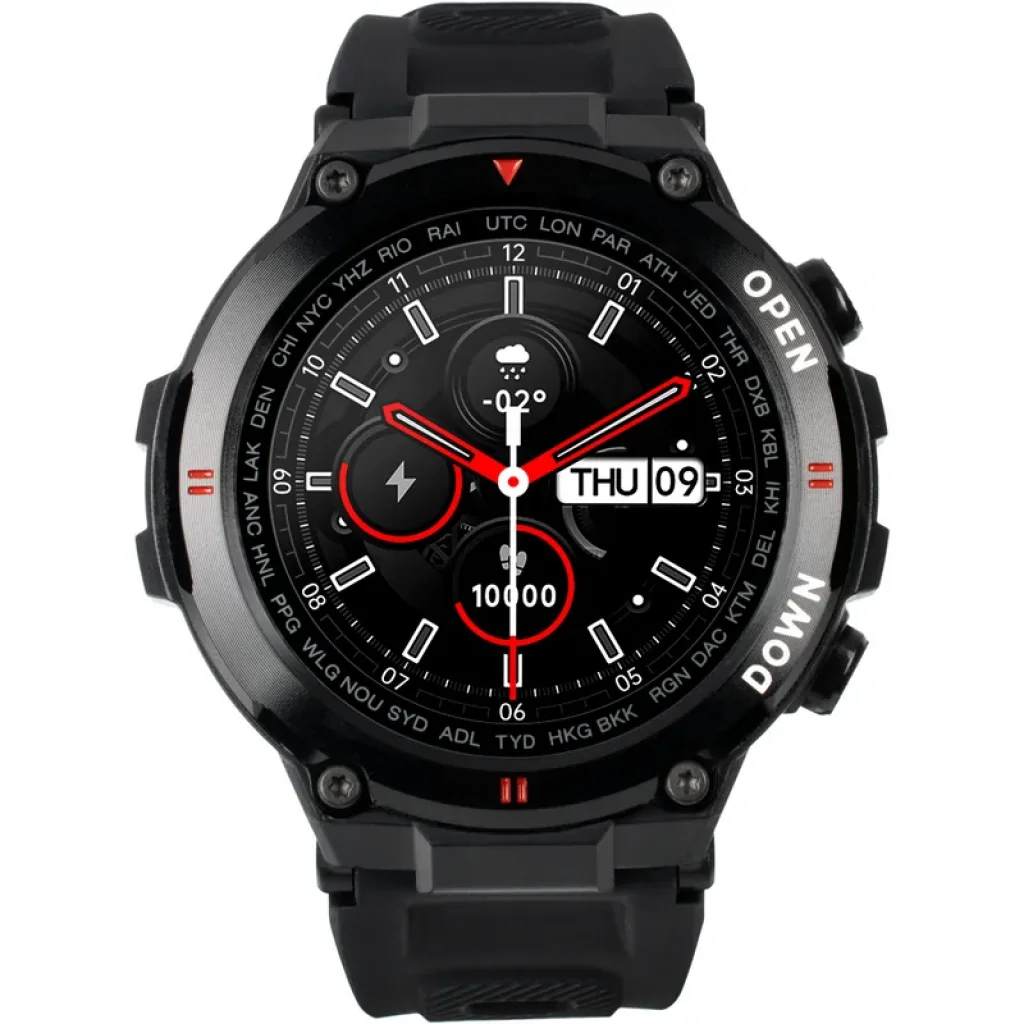 Смарт-часы Smart Watch Gelius Pro GP-SW008 (G-WATCH) Bluetooth Call (IPX7) Black UA