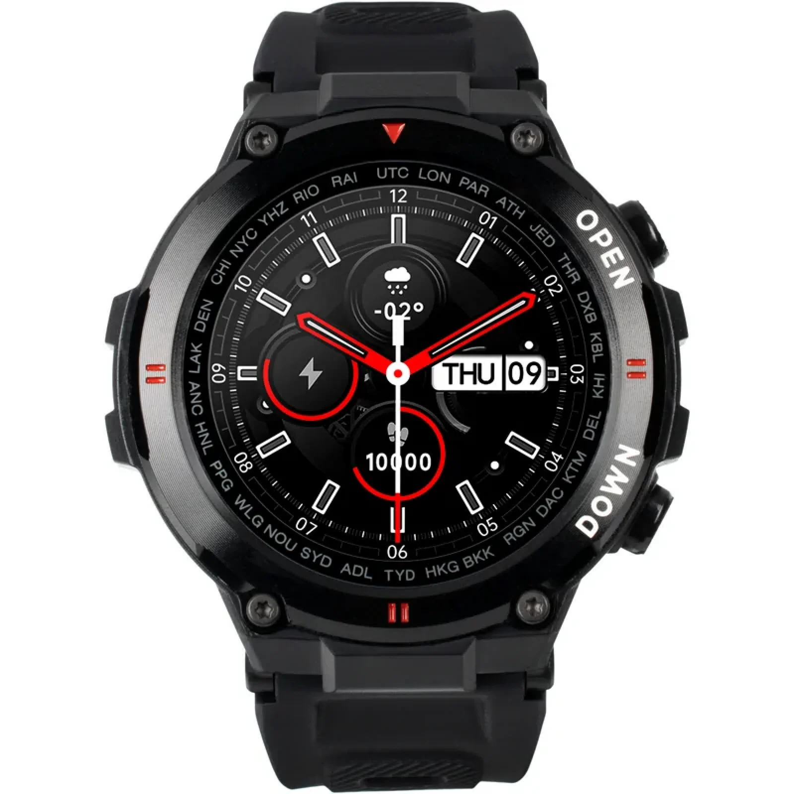 Смарт-годинник Smart Watch Gelius Pro GP-SW008 (G-WATCH) Bluetooth Call (IPX7) Black UA