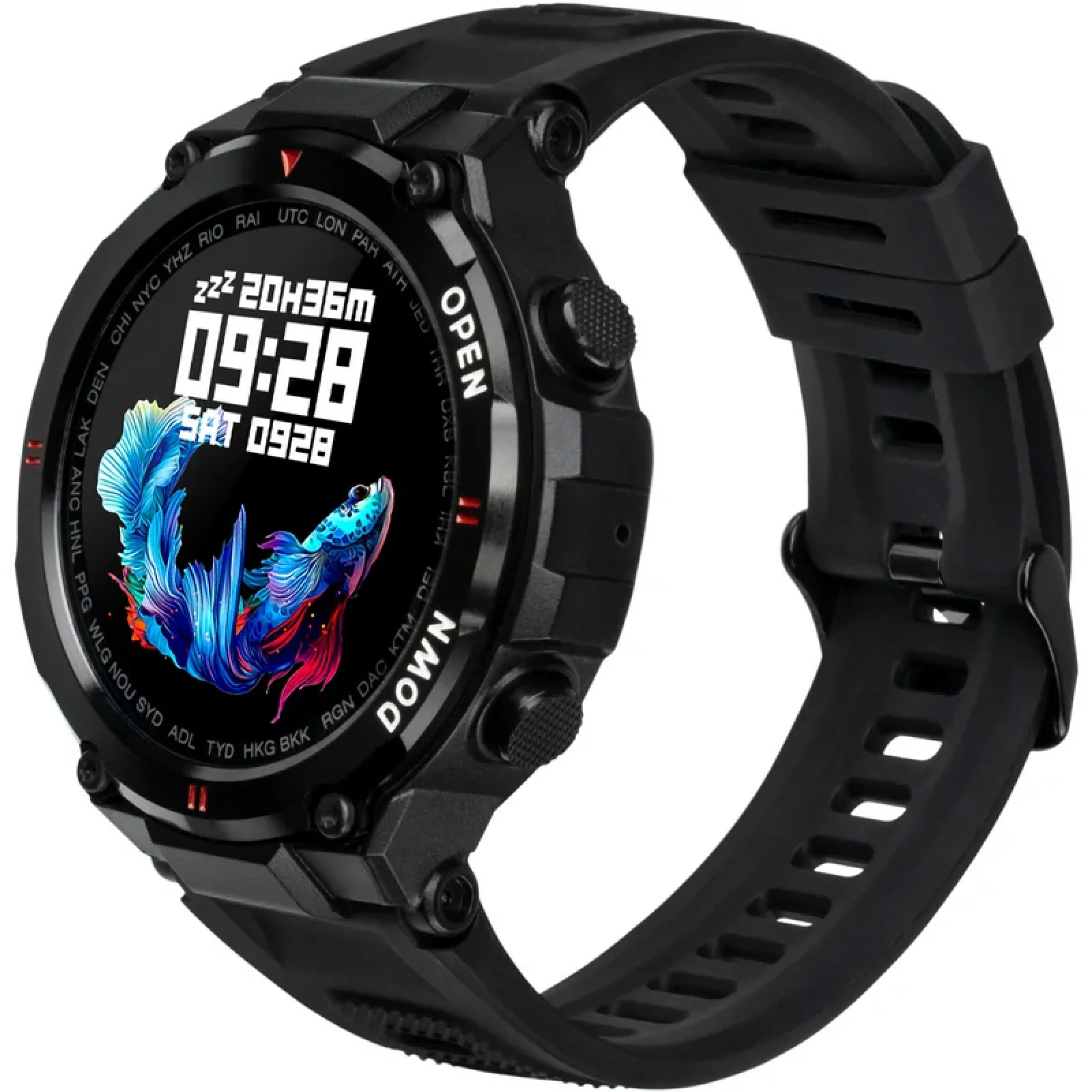 Смарт-годинник Smart Watch Gelius Pro GP-SW008 (G-WATCH) Bluetooth Call (IPX7) Black UA