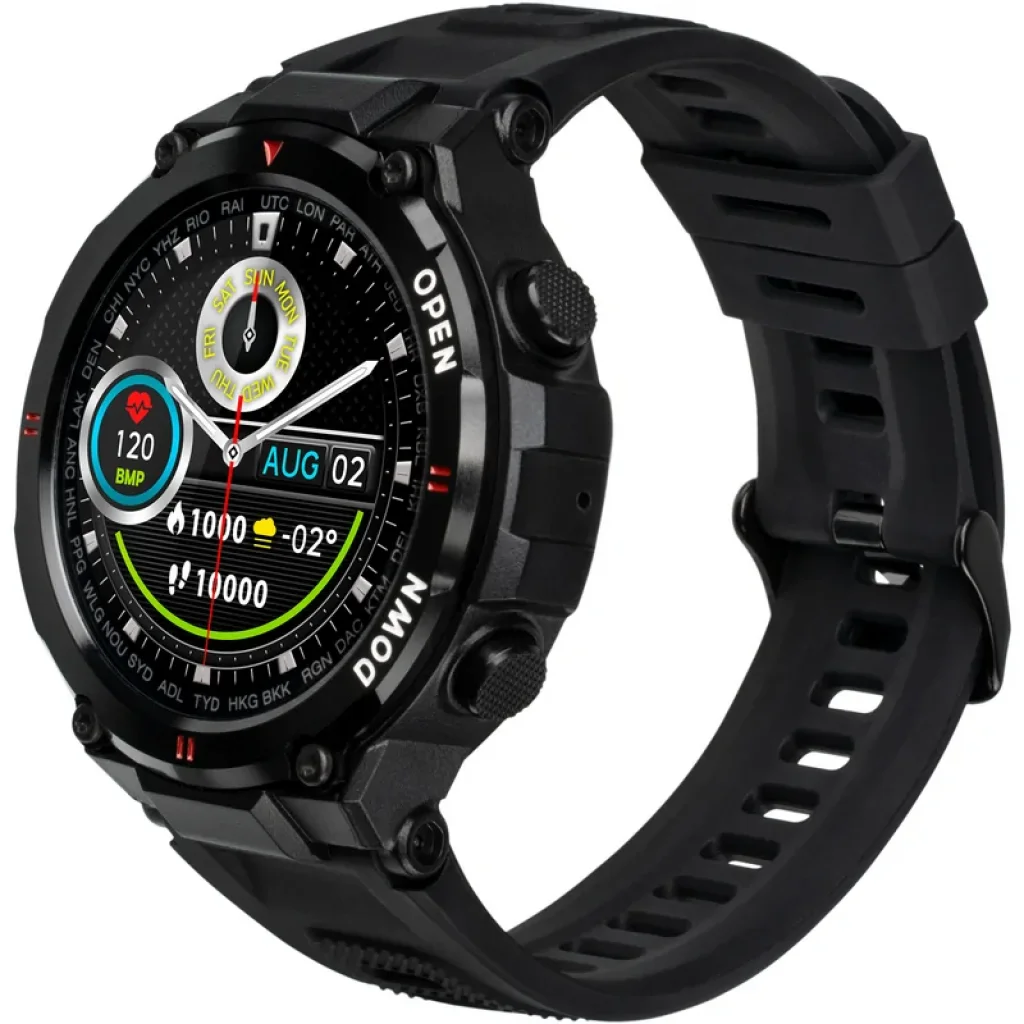 Смарт-часы Smart Watch Gelius Pro GP-SW008 (G-WATCH) Bluetooth Call (IPX7) Black UA