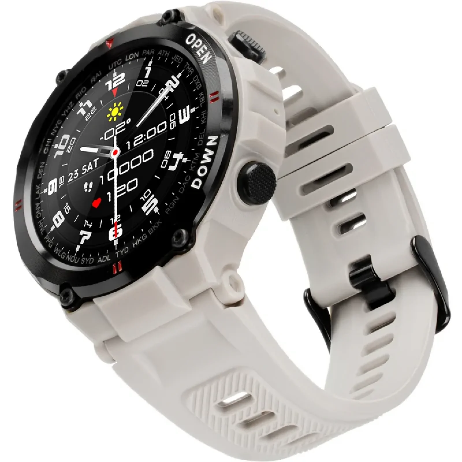 Смарт-часы Smart Watch Gelius Pro GP-SW008 (G-WATCH) Bluetooth Call (IPX7) Desert Grey UA