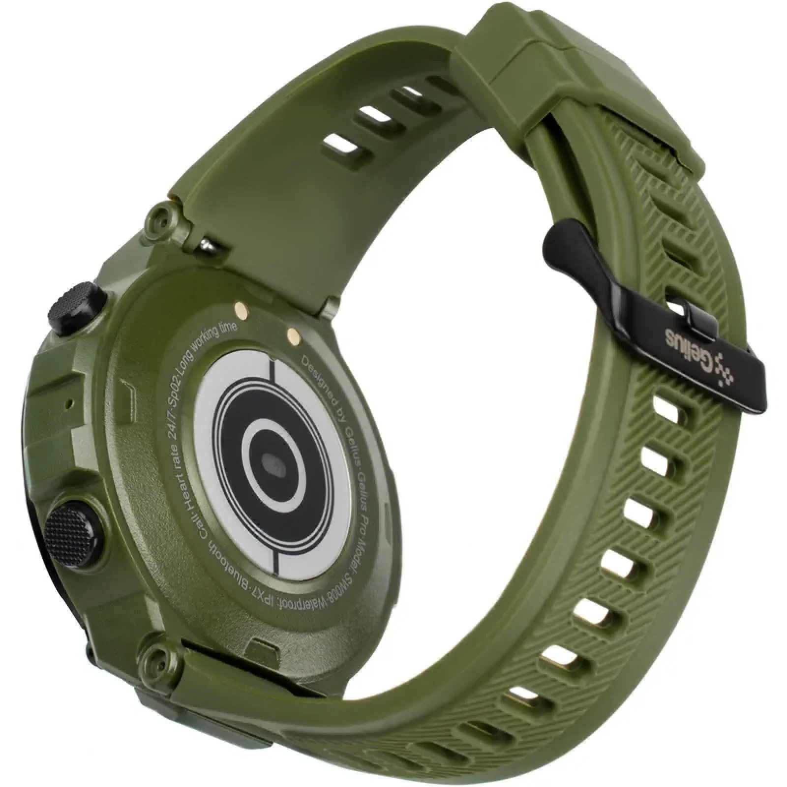 Смарт-часы Smart Watch Gelius Pro GP-SW008 (G-WATCH) Bluetooth Call (IPX7) Navy Green UA
