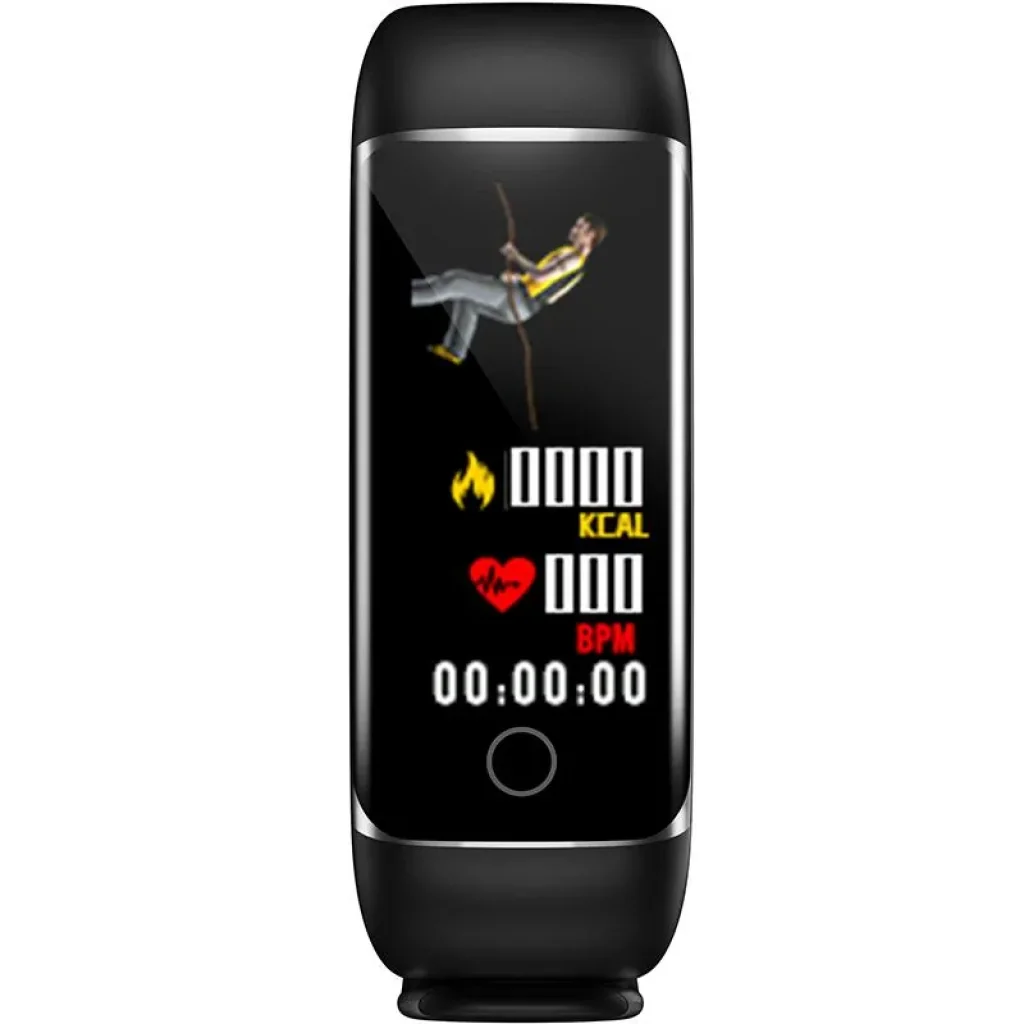 Фитнес-браслет Gelius Pro GP-SB002 (SMART BAND)(IP68) Black (измерение температуры тела) UA