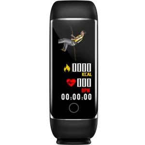 Фитнес-браслет Gelius Pro GP-SB002 (SMART BAND)(IP68) Black (измерение температуры тела) UA