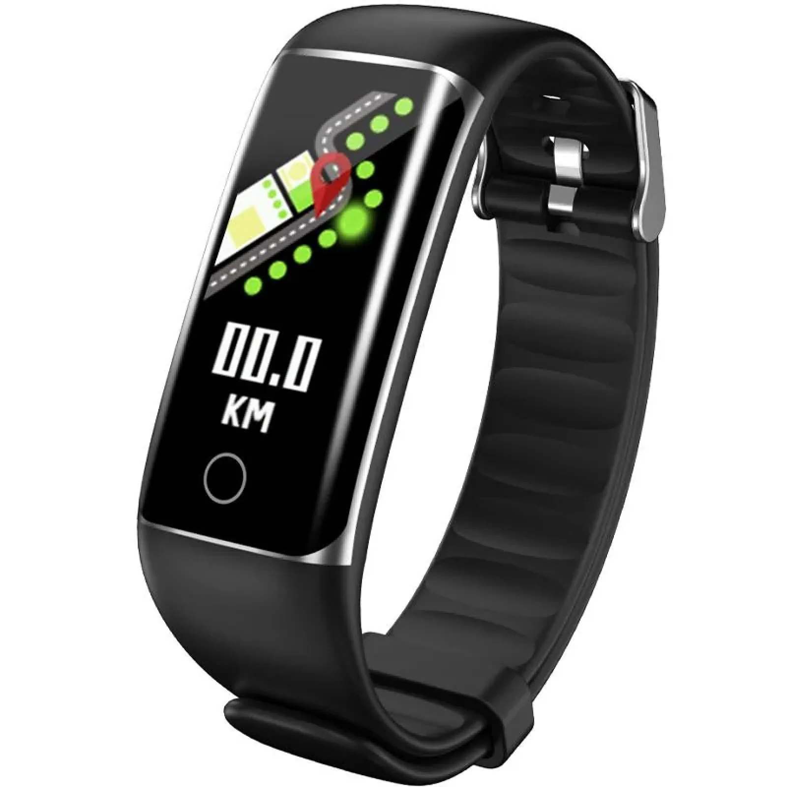 Фітнес-браслет Gelius Pro GP-SB002 (SMART BAND)(IP68) Black (вимірювання температури тіла) UA