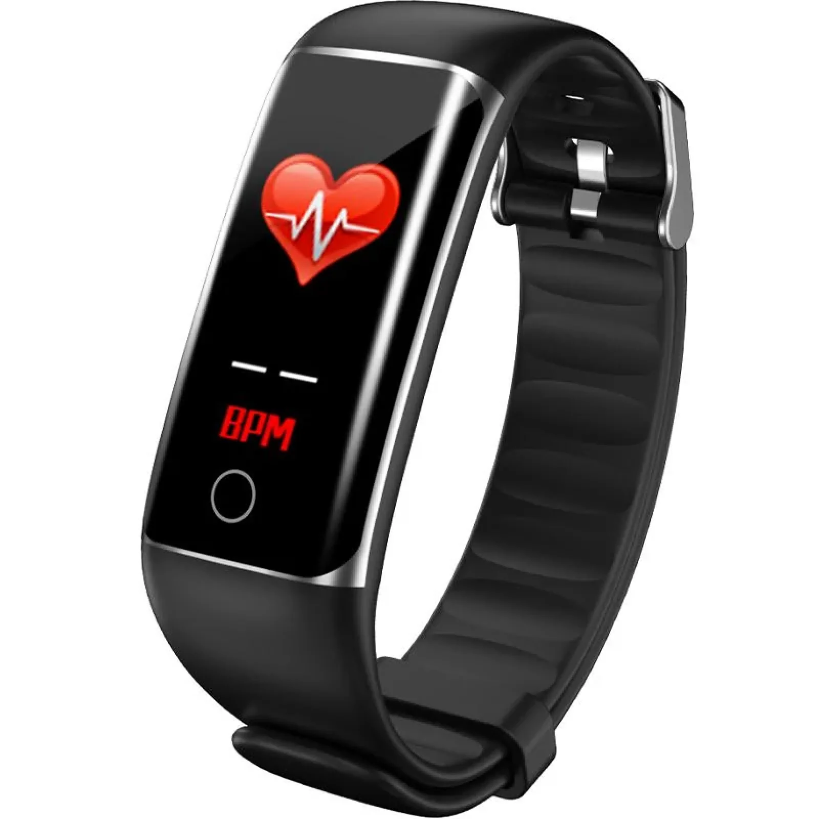 Фітнес-браслет Gelius Pro GP-SB002 (SMART BAND)(IP68) Black (вимірювання температури тіла) UA