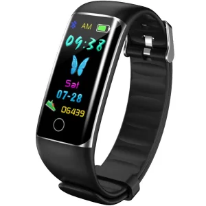 Фитнес-браслет Gelius Pro GP-SB002 (SMART BAND)(IP68) Black (измерение температуры тела) UA
