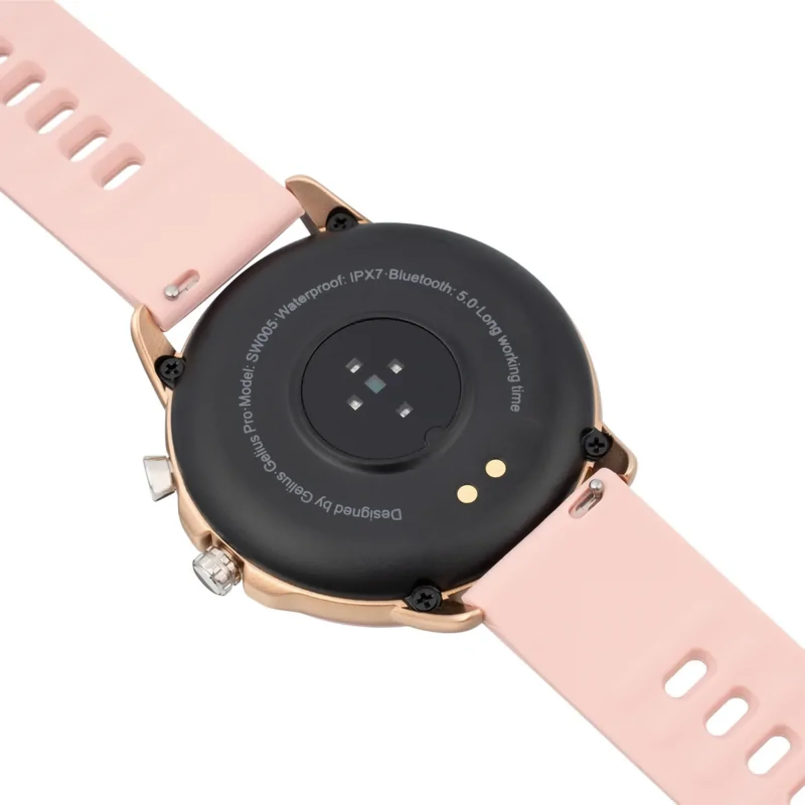 Смарт-годинник Smart Watch Gelius Pro GP-SW005 (NEW GENERATION) (IPX7) Pink/Gold UA