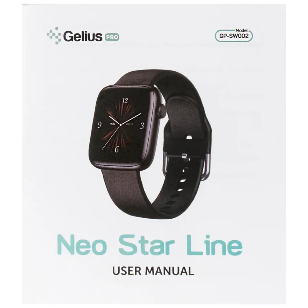Смарт-часы Smart Watch Gelius Pro GP-SW002 (Neo Star Line) Black UA