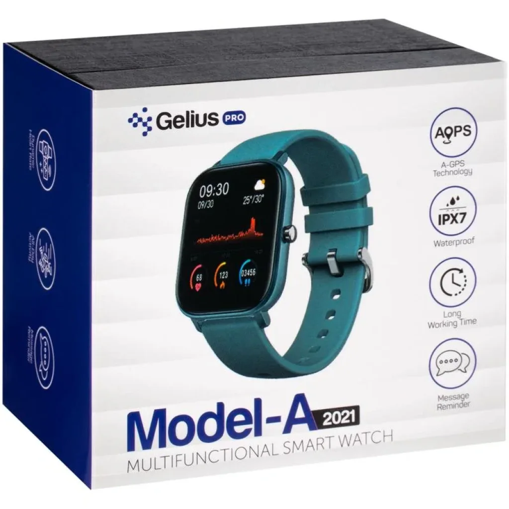 Смарт-часы Smart Watch Gelius Pro (Model-A) (IPX7) Black UA