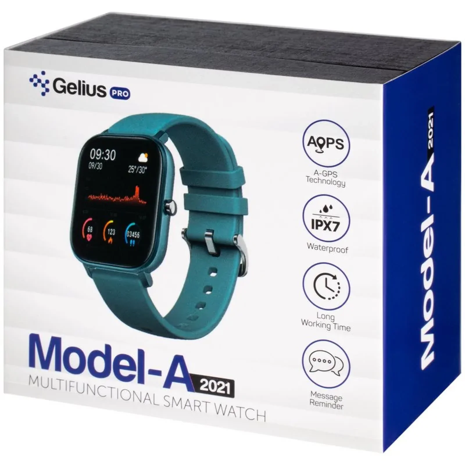 Смарт-часы Smart Watch Gelius Pro (Model-A) (IPX7) Black UA