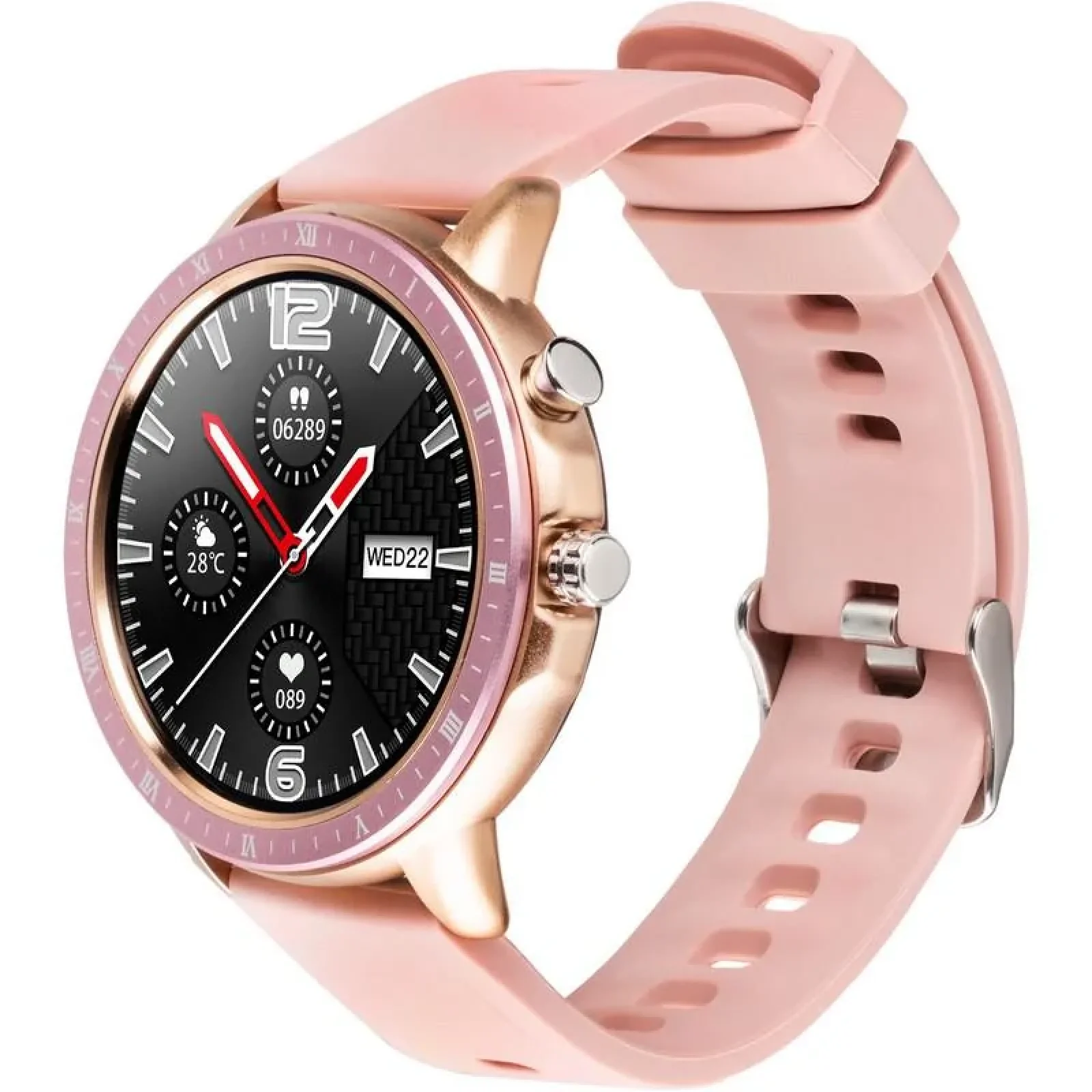 Смарт-годинник Smart Watch Gelius Pro GP-SW005 (NEW GENERATION) (IPX7) Pink/Gold UA