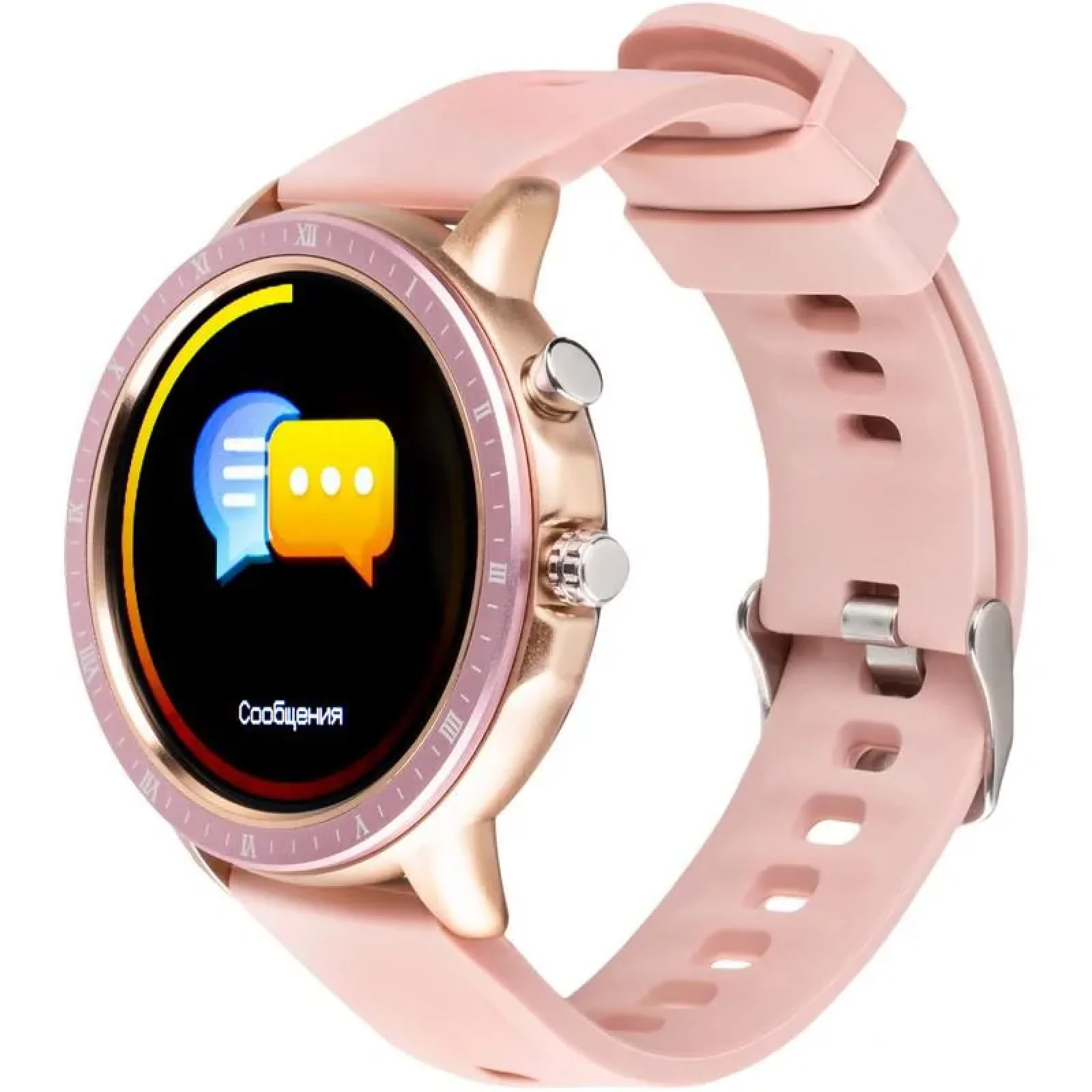Смарт-годинник Smart Watch Gelius Pro GP-SW005 (NEW GENERATION) (IPX7) Pink/Gold UA