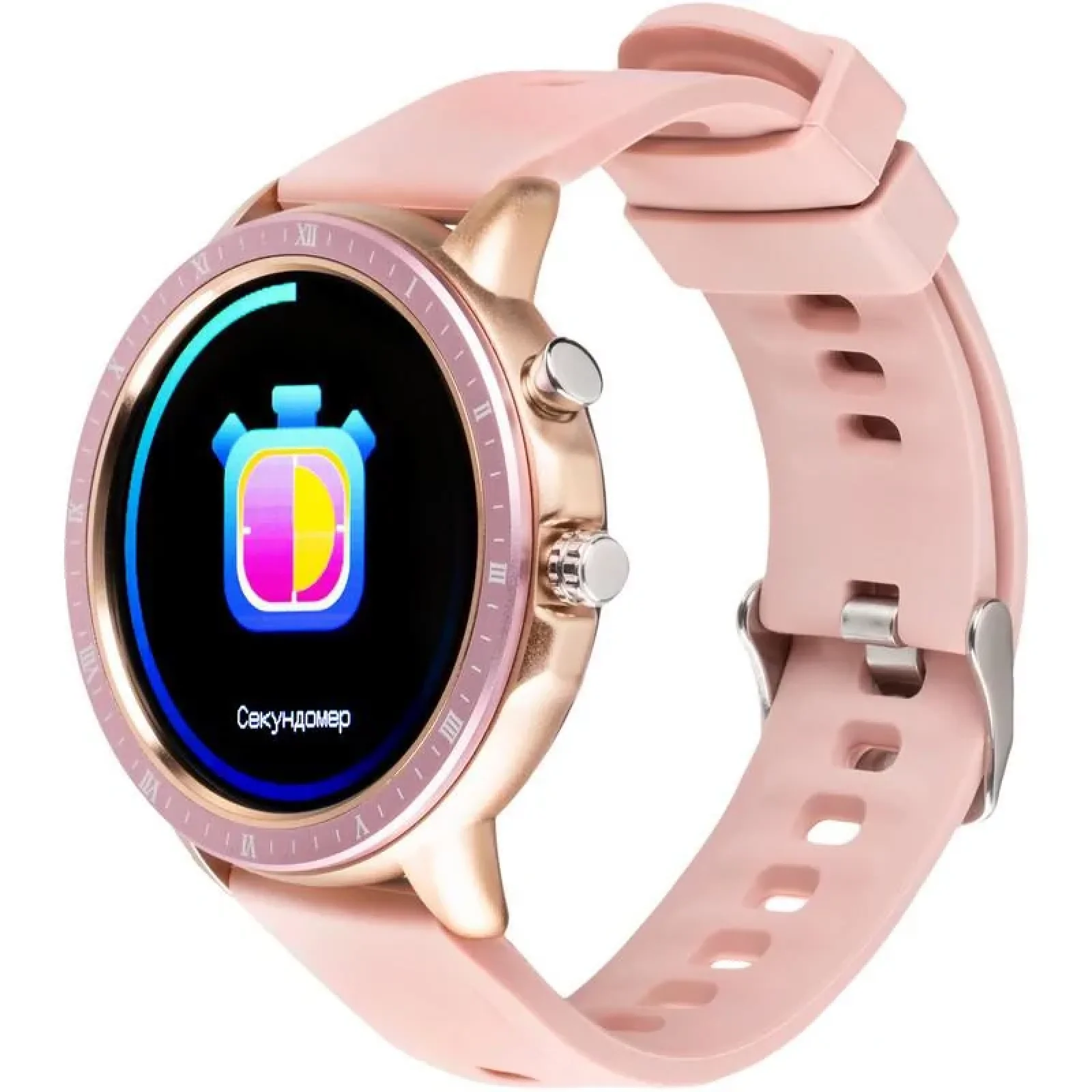 Смарт-годинник Smart Watch Gelius Pro GP-SW005 (NEW GENERATION) (IPX7) Pink/Gold UA
