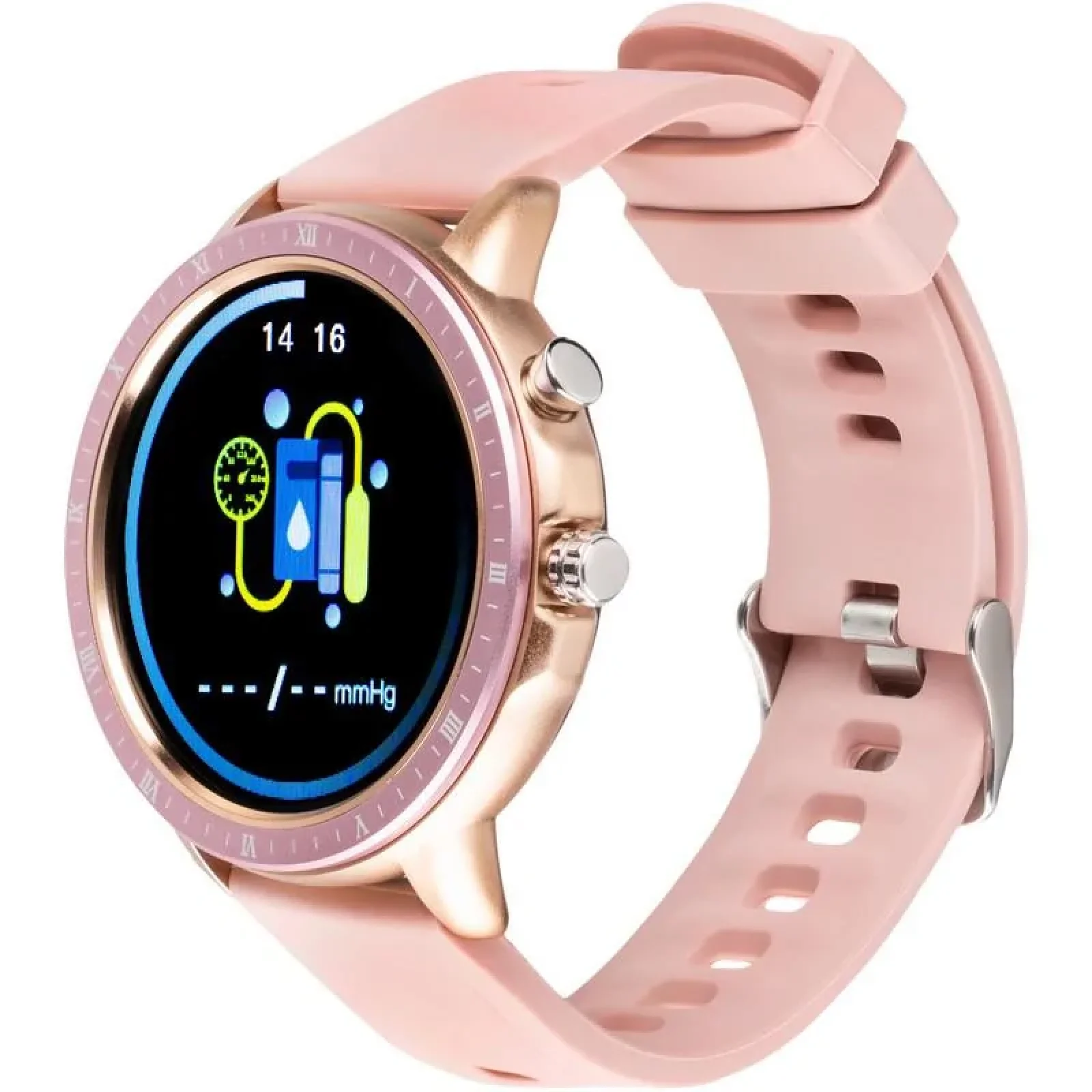 Смарт-годинник Smart Watch Gelius Pro GP-SW005 (NEW GENERATION) (IPX7) Pink/Gold UA