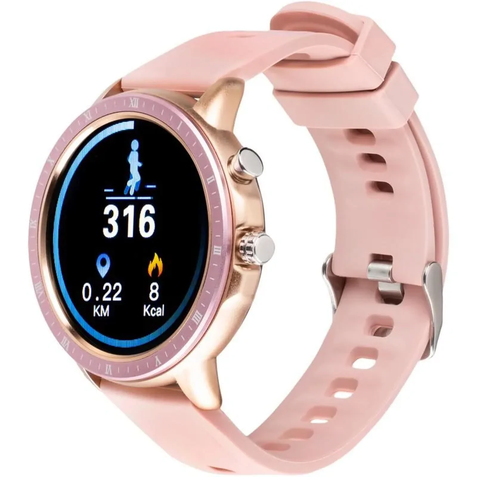Смарт-годинник Smart Watch Gelius Pro GP-SW005 (NEW GENERATION) (IPX7) Pink/Gold UA