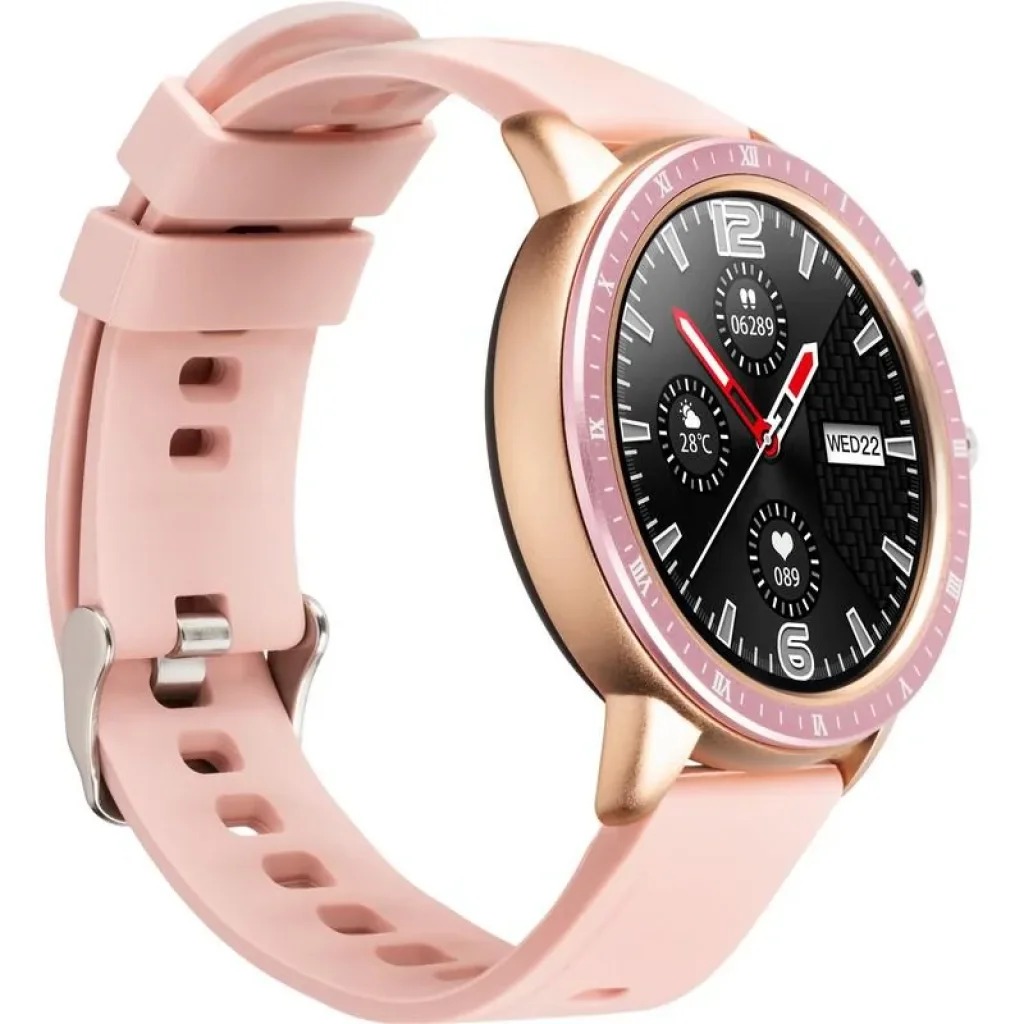 Смарт-часы Smart Watch Gelius Pro GP-SW005 (NEW GENERATION) (IPX7) Pink/Gold UA