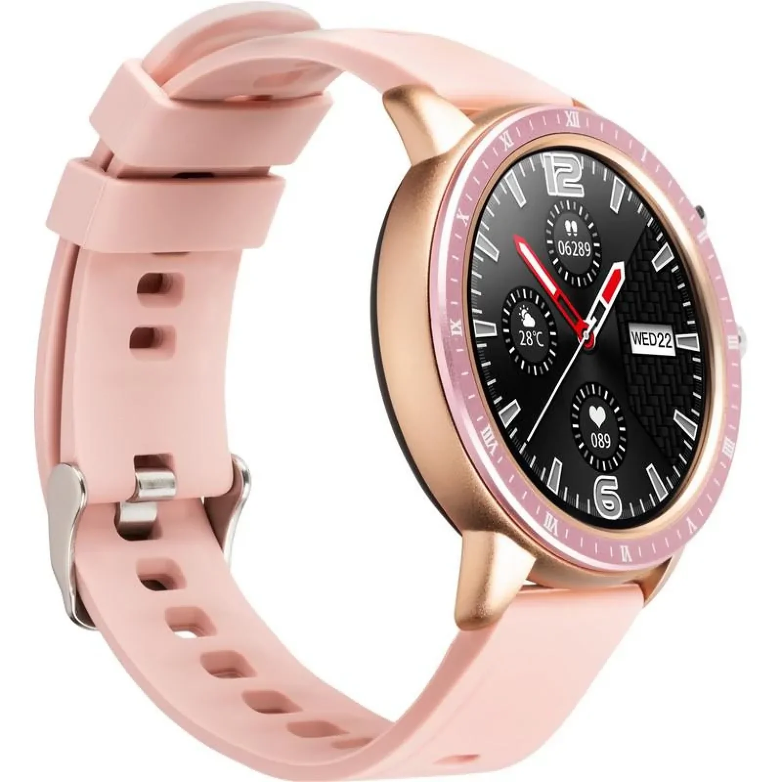 Смарт-годинник Smart Watch Gelius Pro GP-SW005 (NEW GENERATION) (IPX7) Pink/Gold UA