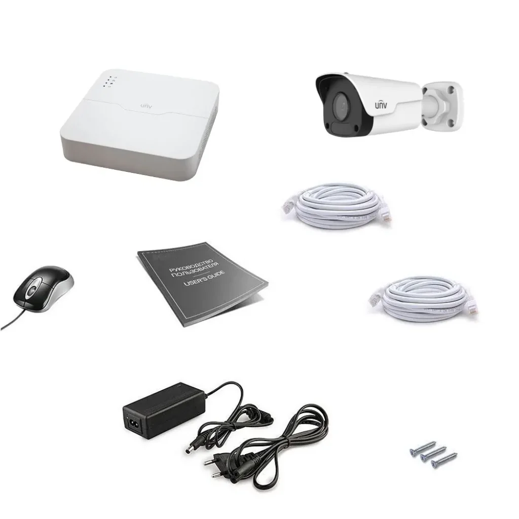 Комплект IP відеоспостереження Uniview 1OUT 2MEGA UA