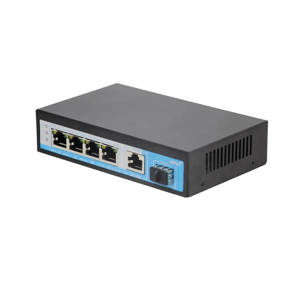 POE коммутатор 6-портовый HongRui HR901-AFG-411S UA