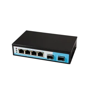 Гигабитный POE коммутатор 6-портовый HongRui HR901-AFG-42S UA