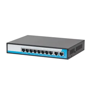 Гигабитный POE коммутатор 10-портовый HongRui HR901-AFG-82N UA