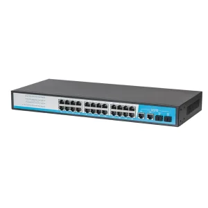 POE коммутатор 28-и портовый HongRui HR901-AF-2422GS 400 Вт UA