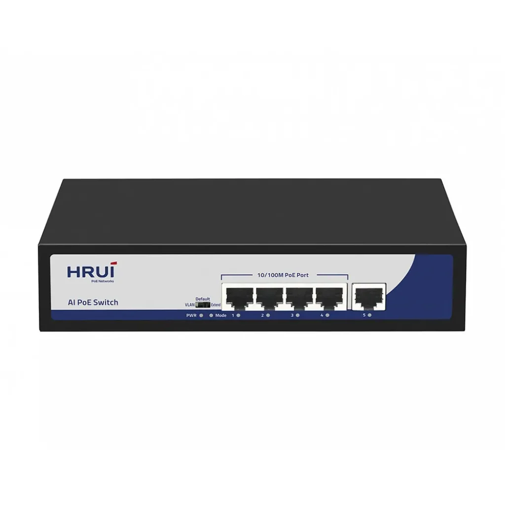 POE коммутатор 5-ти портовый HongRui HR900-AF-41N UA