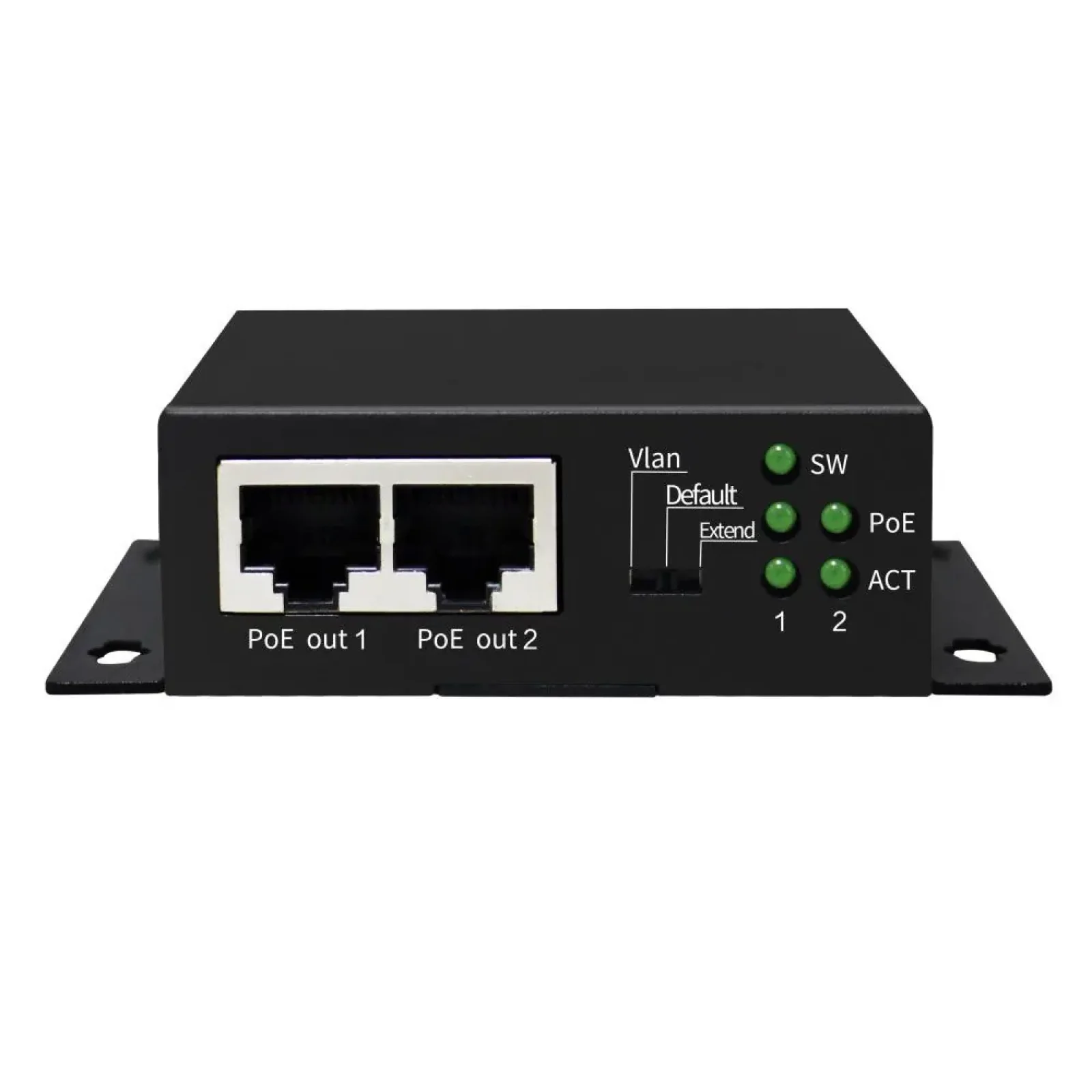 POE коммутатор 3-портовый индустр. HongRui HR500-ATR-21 UA