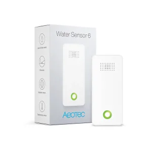 Датчик протікання та температури Aeotec Water Sensor 6 AEOEZW122 UA