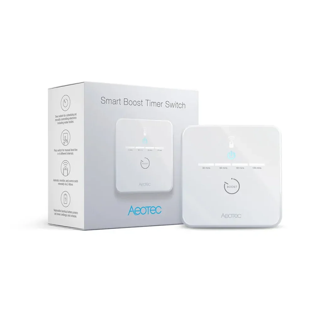 Выключатель с таймером Aeotec Smart Boost Timer Switch — AEOEZWA006 UA