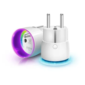 Розетковий вимикач із лічильником електроенергії FIBARO Wall Plug для Apple HomeKit - FGBWHWPE-102 UA