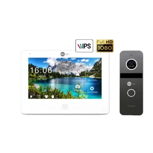 Комплект відеодомофону Neolight NeoKIT HD Pro Graphite UA