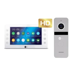Комплект видеодомофона Neolight KAPPA+ HD / Solo FHD Silver UA