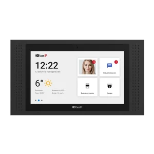 Відеодомофон Bas-IP AT-10 Black UA