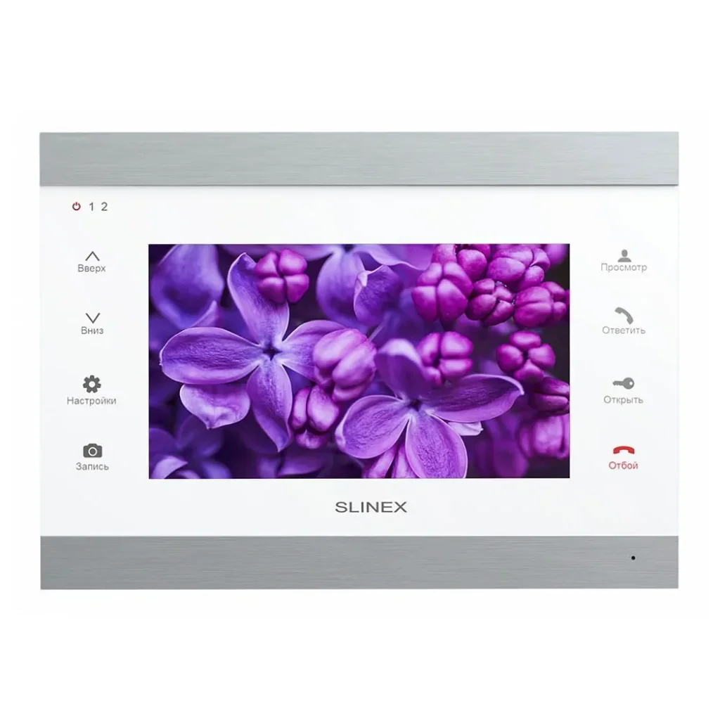 Відеодомофон Slinex SL-07IPHD (silver + white) UA
