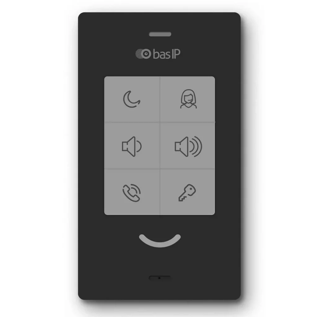 IP аудіо домофон BAS-IP SP-03 black UA