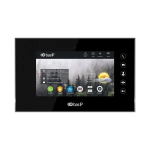 IP відеодомофон Bas-IP AQ-07L Black UA