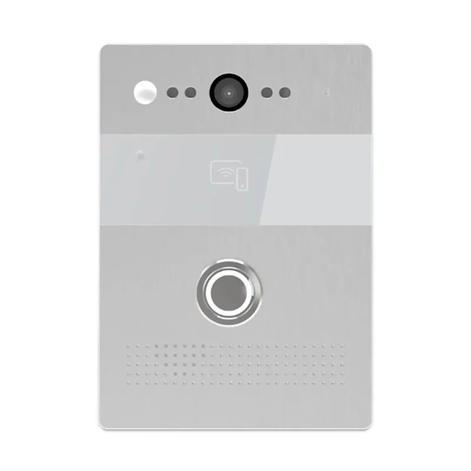 IP вызывная панель BAS-IP AV-07B Silver UA