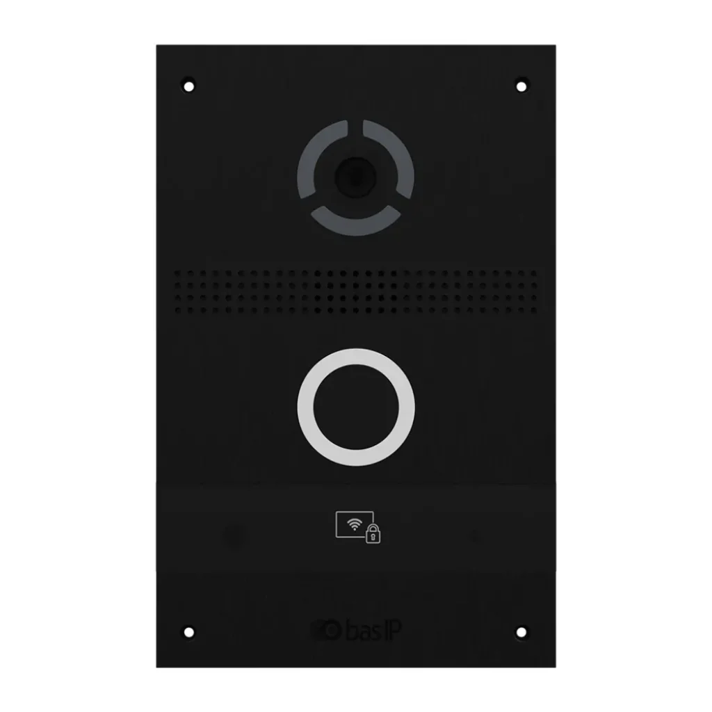 IP панель виклику Bas-IP AV-08FB Black UA