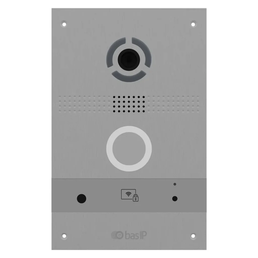 IP панель виклику Bas-IP AV-08FB Silver UA
