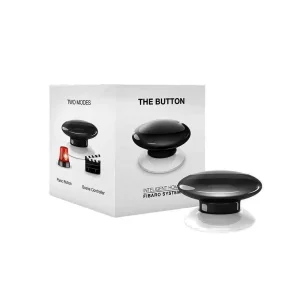 Кнопка керування Z-Wave Fibaro The Button black FGPB-101-2 / FIBEFGPB-101-2 UA