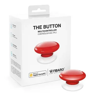 Кнопка керування FIBARO The Button для Apple HomeKit red (червоний) - FGBHPB-101-3 UA