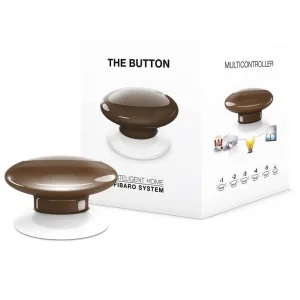 Кнопка керування Z-Wave Fibaro The Button brown - FGPB-101-7 UA