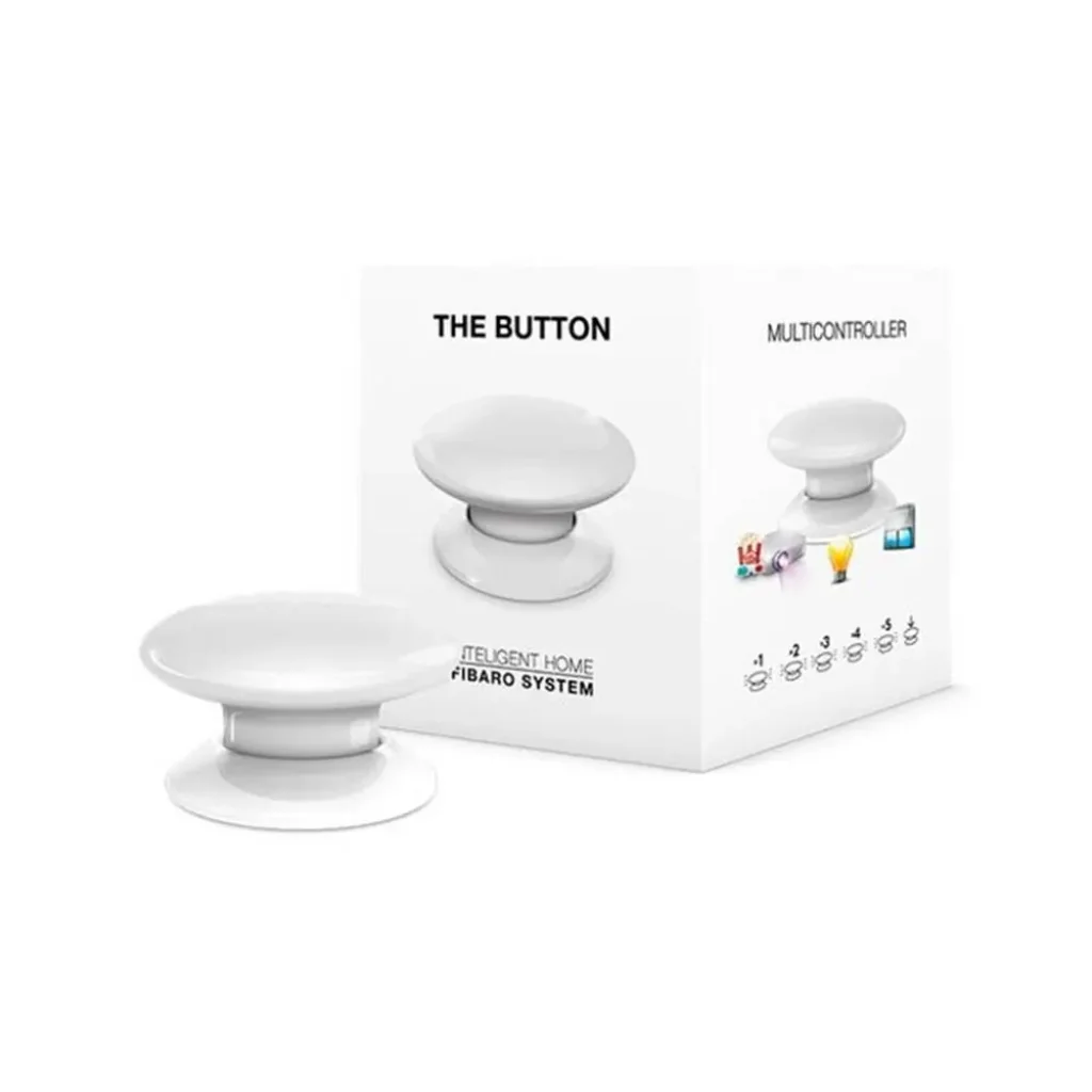 Кнопка керування Z-Wave Fibaro The Button white - FGPB-101-1 UA