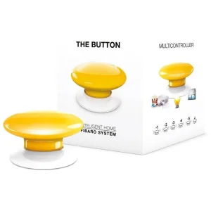 Кнопка керування Z-Wave Fibaro The Button yellow - FGPB-101-4 UA