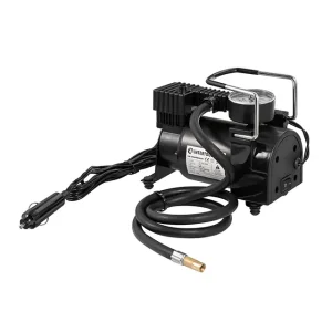 Компресор автомобільний 12 В, 14 А, циліндр 30 мм, макс. 7 бар, шланг 1 м, кабель живлення 3 м INTERTOOL (AC-0004) UA